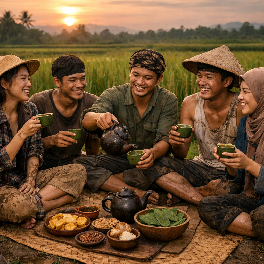 tea time in the field